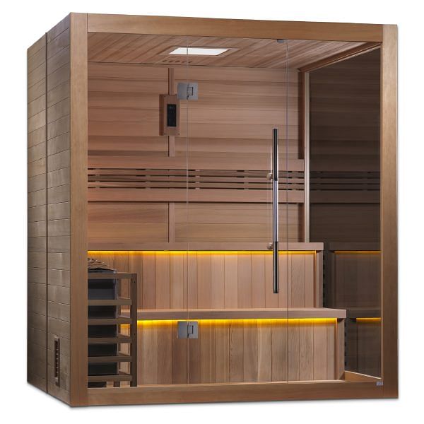 Golden Designs Kuusamo Edition 6 Person Traditional Steam Sauna - Image 5