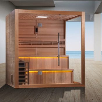 Alternative view of Golden Designs Kuusamo Edition 6 Person Traditional Steam Sauna