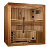 Golden Designs Copenhagen Edition 3 Person Traditional Sauna - Canadian Red Cedar