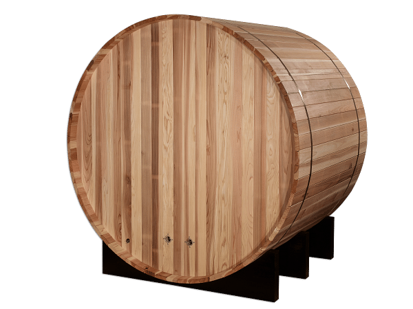 Golden Designs St. Moritz 2 Person Traditional Barrel Sauna - Pacific Cedar - Image 5