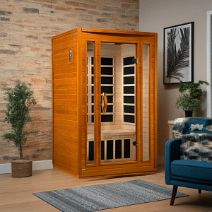 Golden Designs Dynamic "San Marino Elite" 2-Person Ultra Low EMF FAR Infrared Sauna