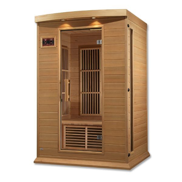 Golden Designs Maxxus 2-Person FAR Infrared Sauna - Low EMF with Canadian Hemlock - Image 4