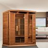 Golden Designs Maxxus 3-Person FAR Infrared Sauna Low EMF with Red Cedar