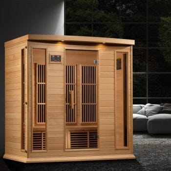 Alternative view of Golden Designs Maxxus 4-Person FAR Infrared Sauna - Low EMF
