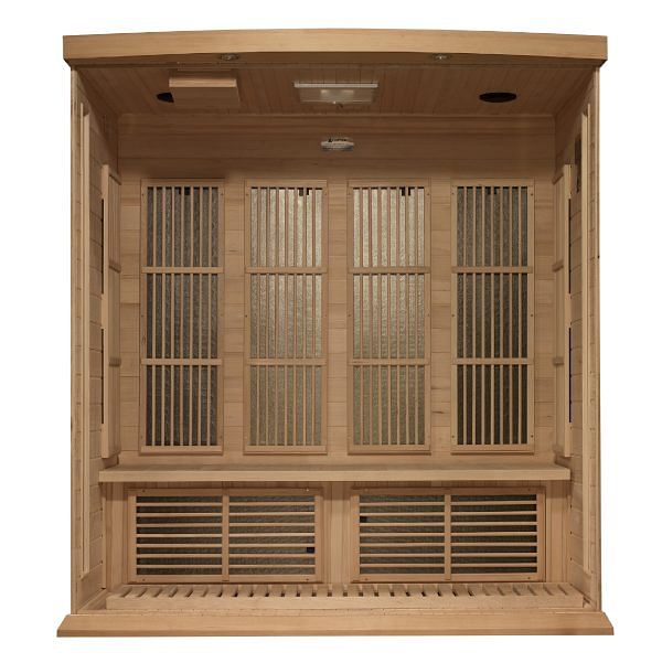 Golden Designs Maxxus 4-Person Near Zero EMF FAR Infrared Sauna - Image 4