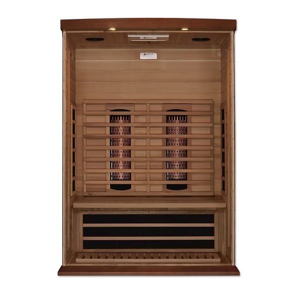 Maxxus 2-Person Full Spectrum Near Zero EMF (Under 2MG) FAR Infrared Sauna (Canadian Red Cedar) - Image 5