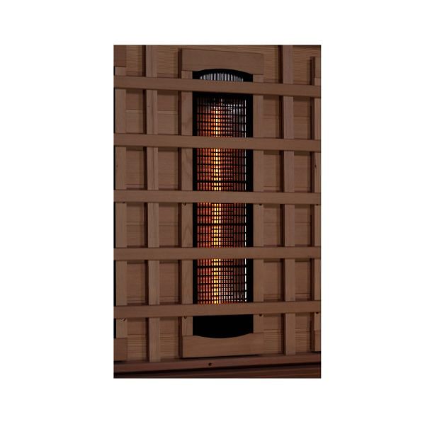 Golden Designs 6-Person Full Spectrum Near Zero EMF FAR Infrared Sauna with Himalayan Salt Bar - Image 7