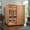 Golden Designs 2025 Toledo 6 Person Indoor Full Spectrum Traditional Hybrid Sauna