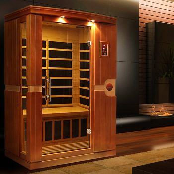 Golden Designs Dynamic "Venice Elite" 2-Person Ultra Low EMF FAR Infrared Sauna