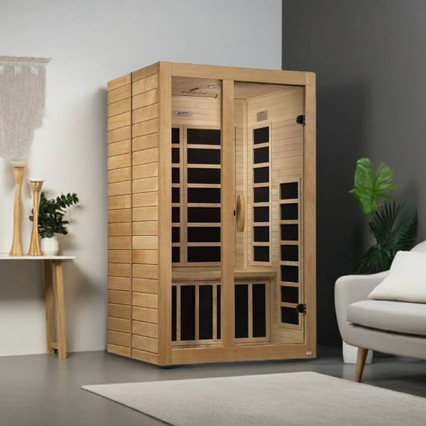 Golden Designs Dynamic "Santiago" 2-Person Low EMF Infrared Sauna