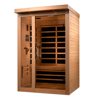 Golden Designs Dynamic "Llumeneres Elite" 2 Person Ultra Low EMF Infrared Sauna