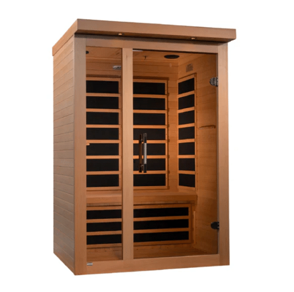 Golden Designs Dynamic "Llumeneres Elite" 2 Person Ultra Low EMF Infrared Sauna - Image 4