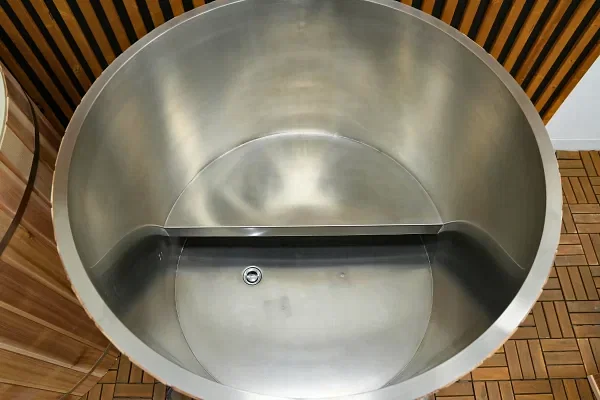 Dynamic Cold Therapy Barrel 316 Stainless Steel Cold Plunge Tub - Image 11