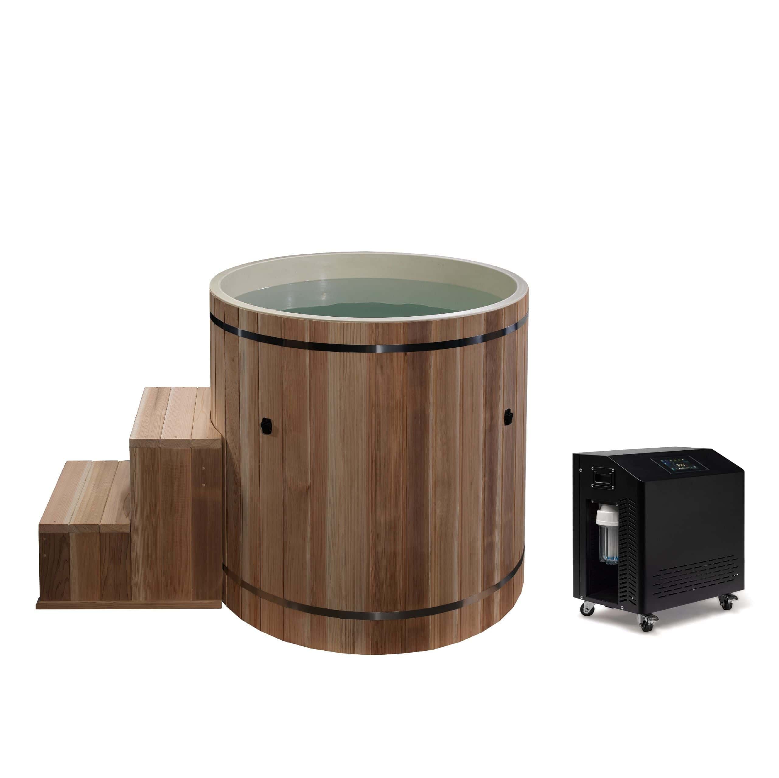 Dynamic Cold Therapy PVC Barrel Cold Plunge Tub - Image 9