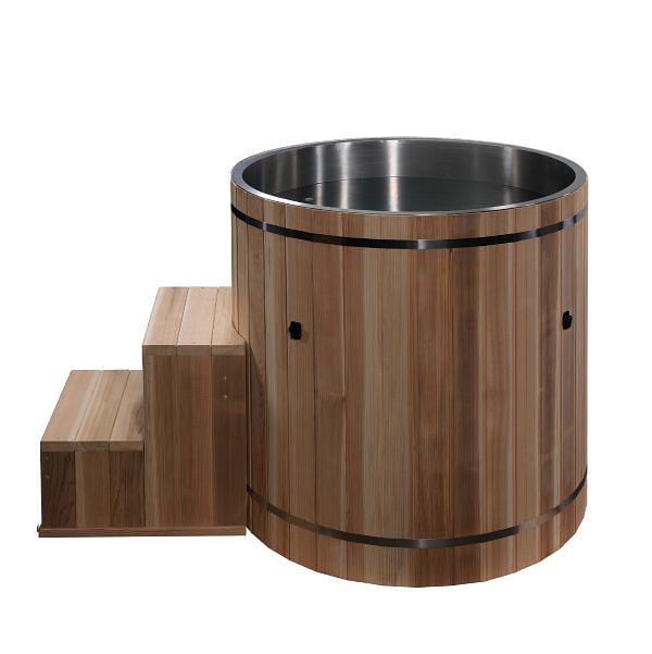 Dynamic Cold Therapy Barrel 304 Stainless Steel Cold Plunge Tub - Image 5