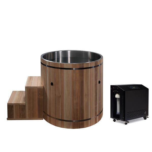 Dynamic Cold Therapy Barrel 316 Stainless Steel Cold Plunge Tub - Image 10