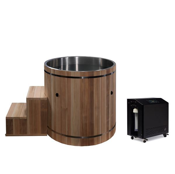 Dynamic Cold Therapy Barrel 316 Stainless Steel Cold Plunge Tub - Image 9