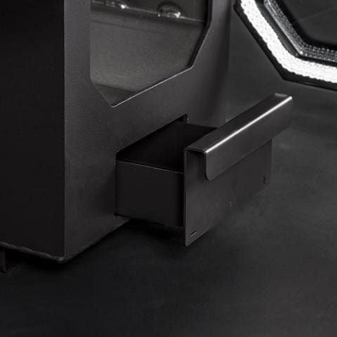 HUUM HIVE Flow LS Wood-Burning Sauna Stove w/ Firebox Extension, 9.8kW - Image 6