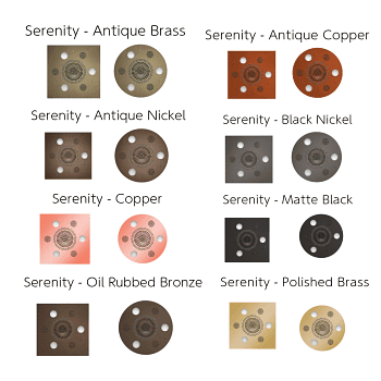 Alternative view of ThermaSol SLSRSQ Serenity Light & Sound Rainhead