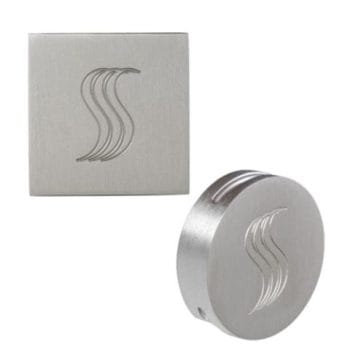 Alternative view of ThermaSol SVRD SteamVection Steam Head, 1/2" NPT, with Aromatherapy Well