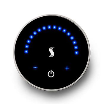 Thermasol MicroTouch Steam Shower Control, Circle Contemporary Flushmount MTC