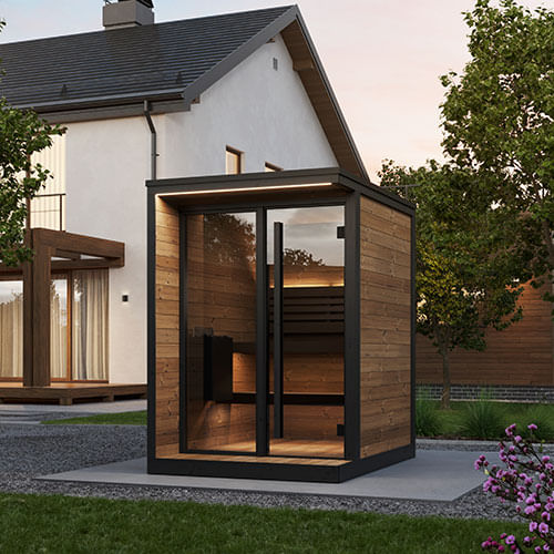 SaunaLife GL4 Outdoor Sauna Kit Overview