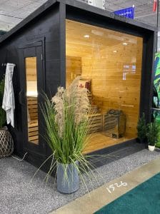 Jasper Cabin Outdoor Sauna