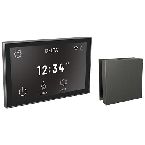 Delta SteamScape™ Deluxe System Lumicoat Black Stainless Steel