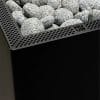 Huum Core Black Sauna Heater close up