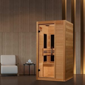 Maxxus S-Line Yoga 1-Person Low EMF (Between 5-10MG) FAR Infrared Sauna