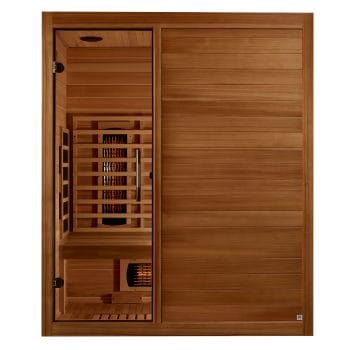 Maxxus S-Line Yoga 3-Person Low EMF FAR Infrared Sauna2