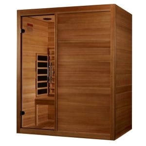 Maxxus S-Line Yoga 3-Person Low EMF FAR Infrared Sauna3