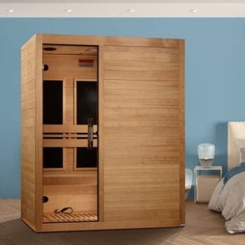 Maxxus S-Line Yoga 3-Person Ultra Low EMF FAR Infrared Sauna (Canadian Hemlock)